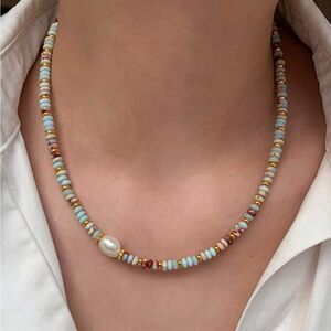 Boho Beaded Necklace N1310